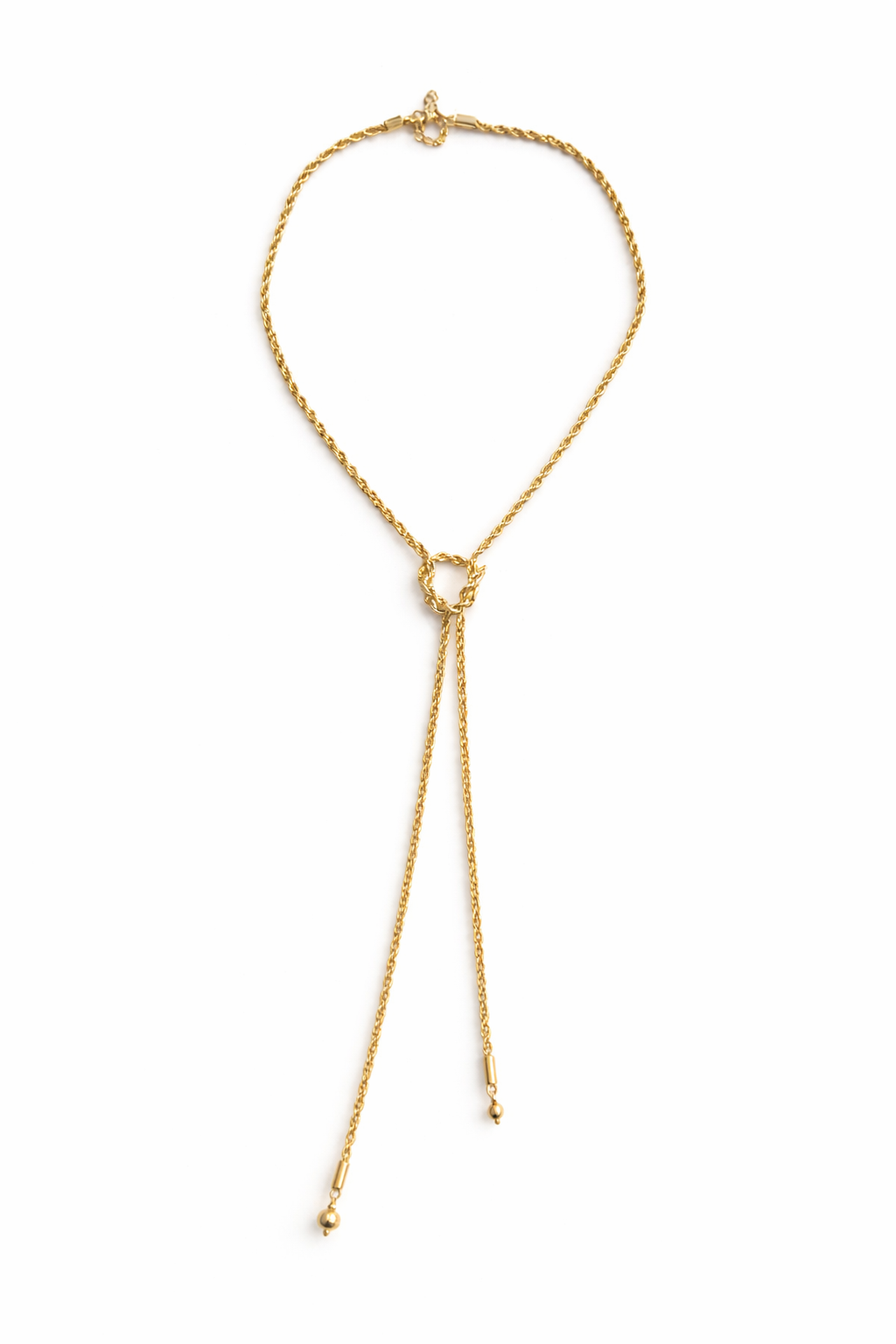 Golden Knot Necklace