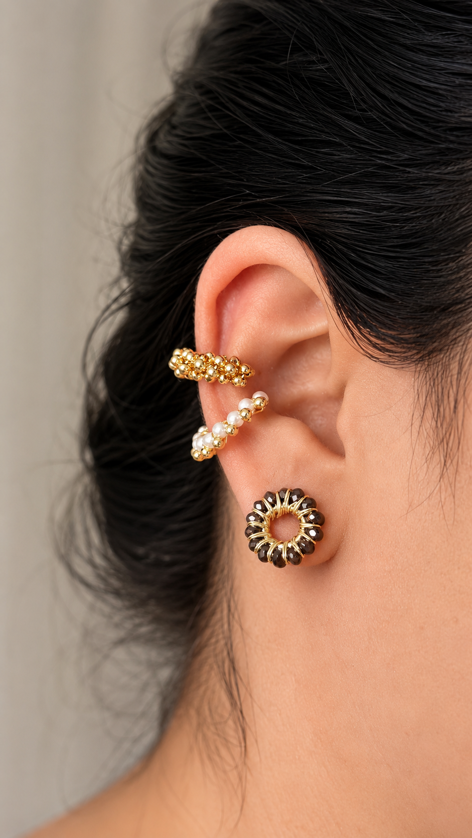 Beaded Ear cuff