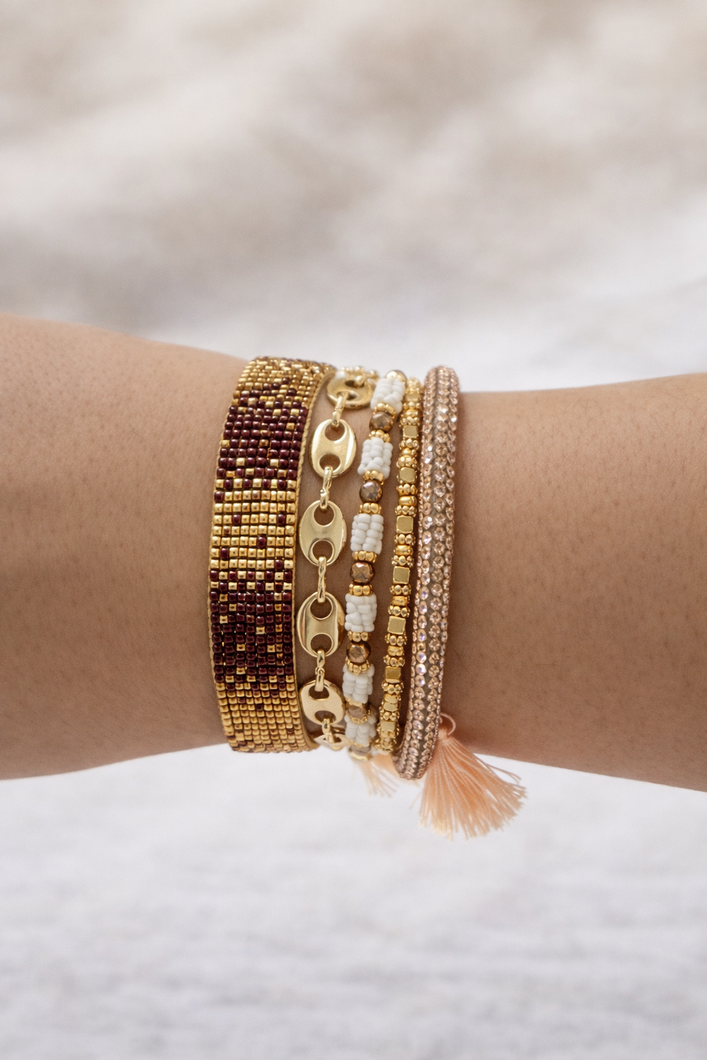 Sienna Gold Stack