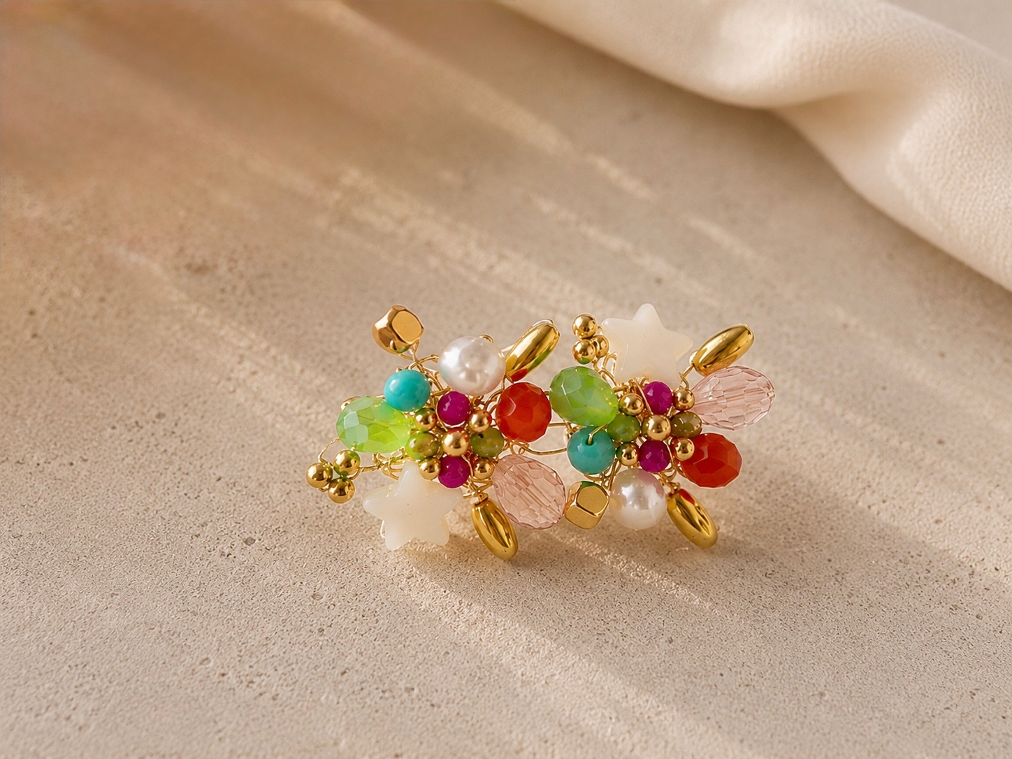 Abstract Earring