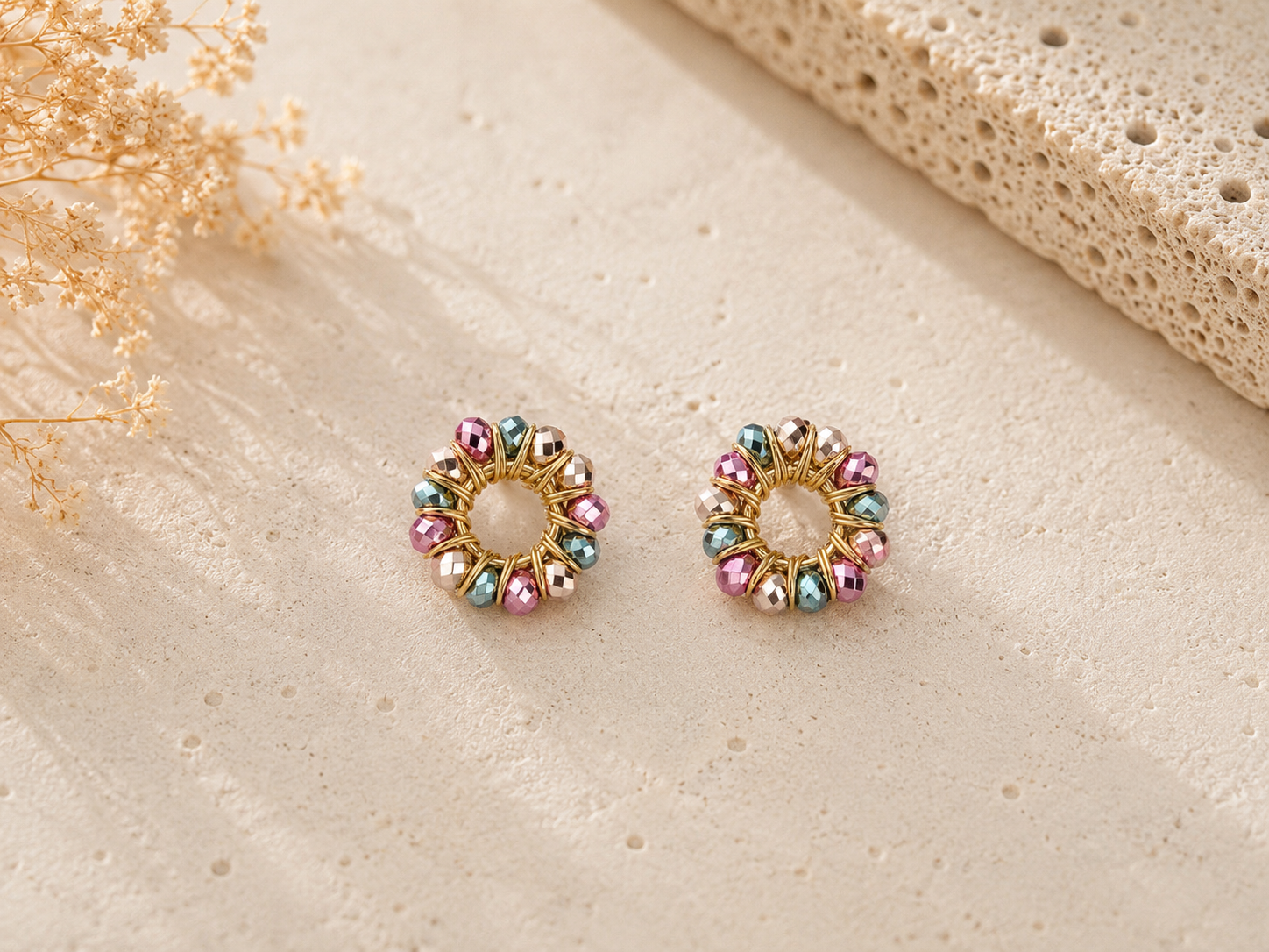 Circle Handmade Earrings