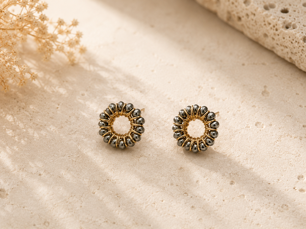 Circle Handmade Earrings