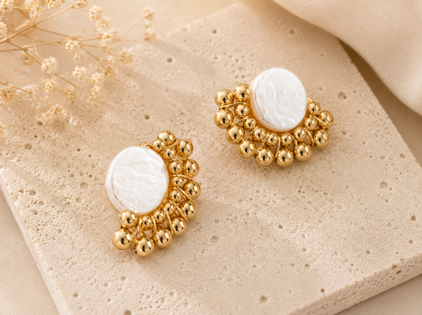 Real Pearl Handcrafted