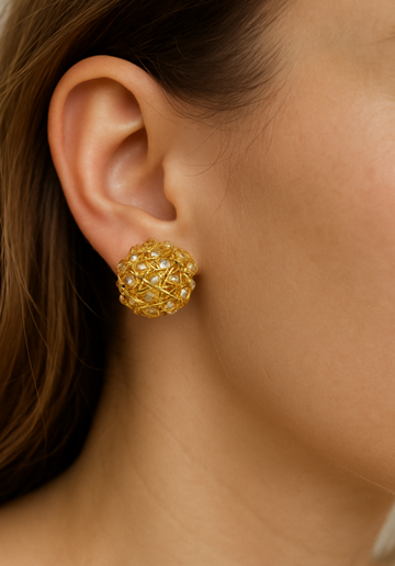 Orb Handcrafted Earring