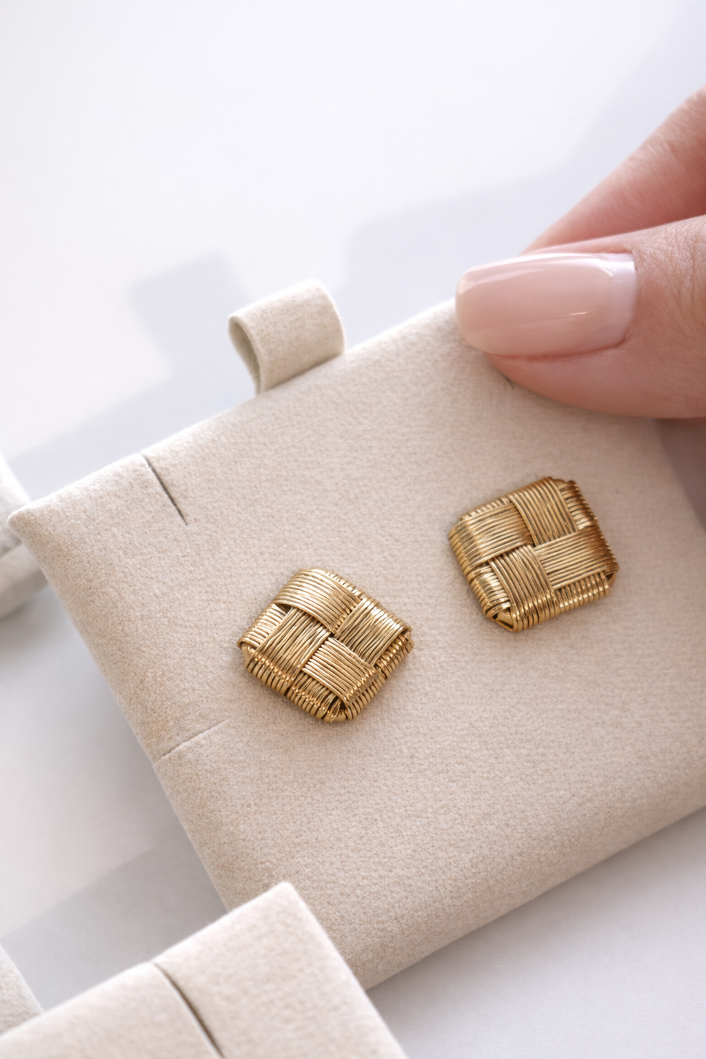 Gold Square Handcrafted