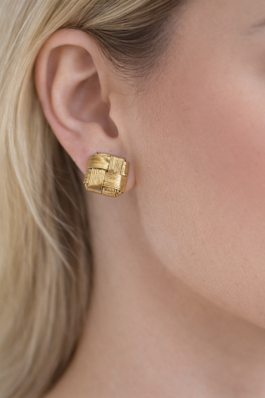 Gold Square Handcrafted