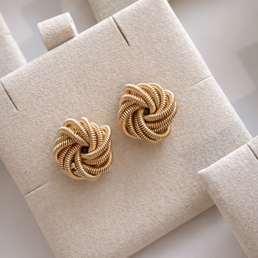 Golden Swirl Handcrafted